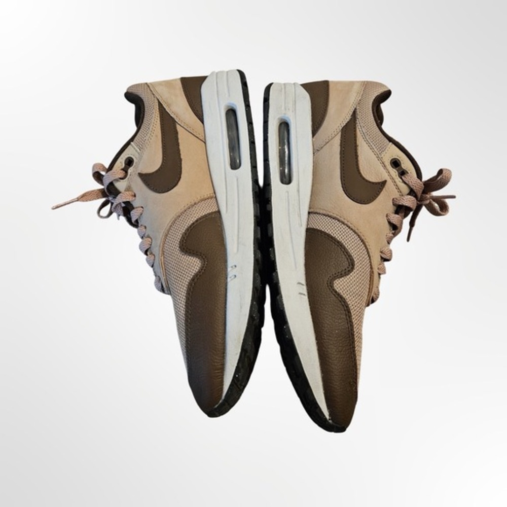 Nike Air Max 1 Premium Ironstone Moon Fossil Mens Shoes Size 10 FB9660-200 - Picture 5 of 8